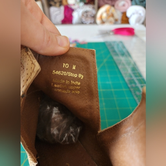 DONATED - Real Leather Booties - Picture 4 of 5